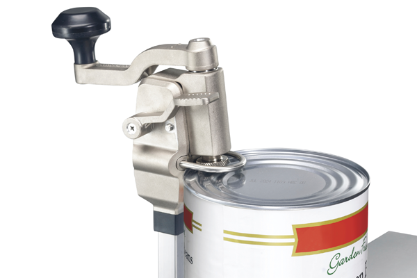 Abrelatas comercial de corte lateral